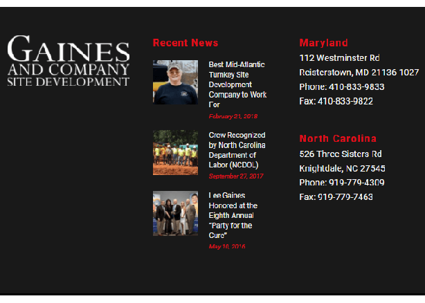 Gaines Construction, LLC